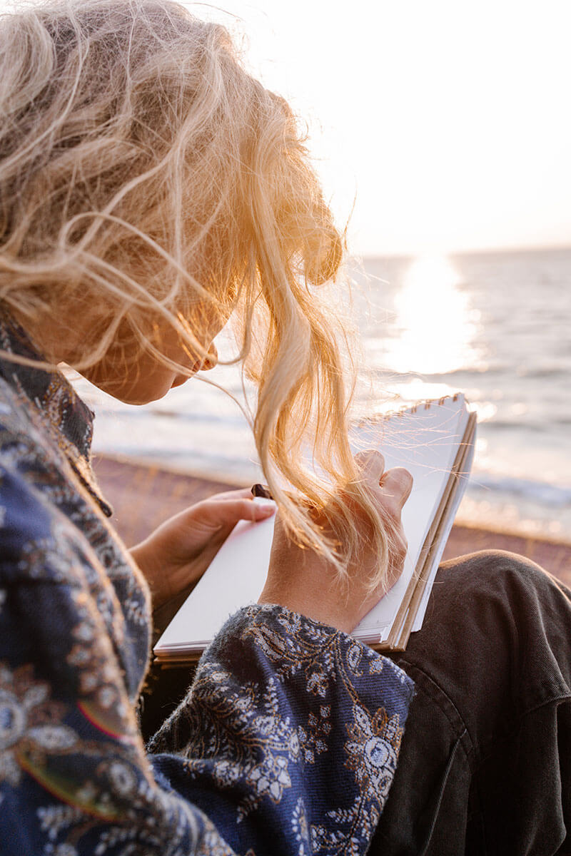 Those Natural Things - sunset journal